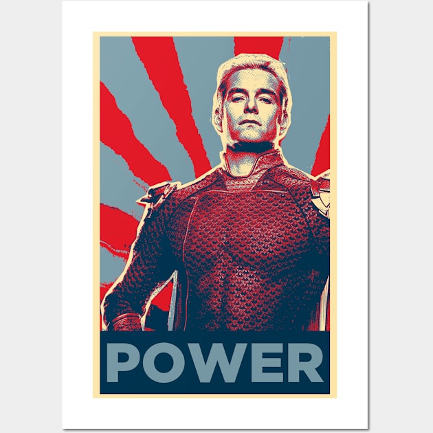 Power Wall Art by TEEVEETEES